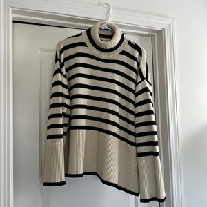 Toteme striped turtleneck sweater